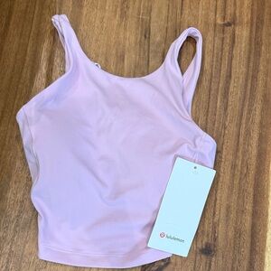 Lululemon Athletica Pink High-Neck Tank